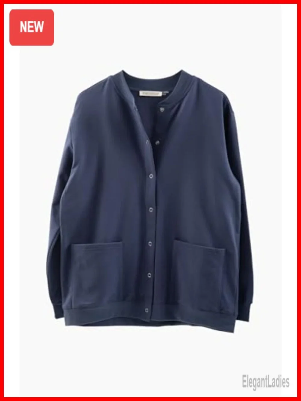 Women's Fleece Snap Front Cardigan, Soft Lightweight Baseball Jacket, Long